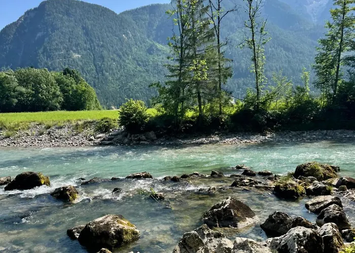Apartment Lofer Mit Garten Und Schwimmbad Sankt Martin bei Lofer